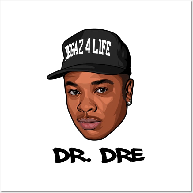 DR. DRE Wall Art by origin illustrations